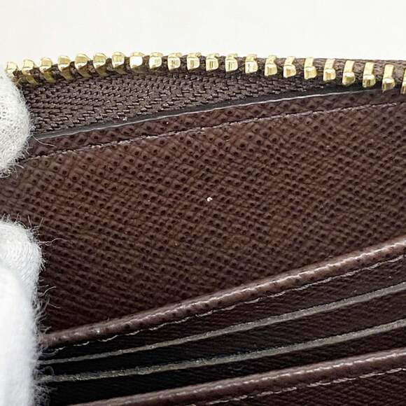 Louis Vuitton Damier Zippy Coin Purse N63070 Ebene for Men and Women - Picture 7 of 9